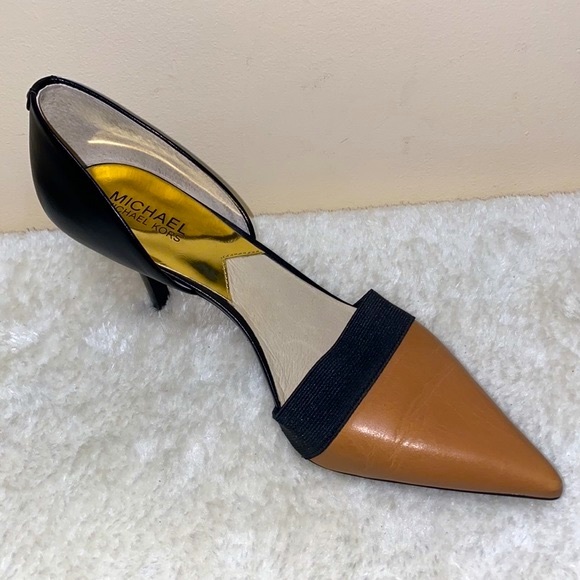 Michael Kors Shoes - Michael Kors Two-Tone Leather d’Orasay Pumps